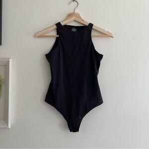 SKIMS Fits Everybody Black Bodysuit Size M